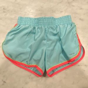 Neon Running Shorts